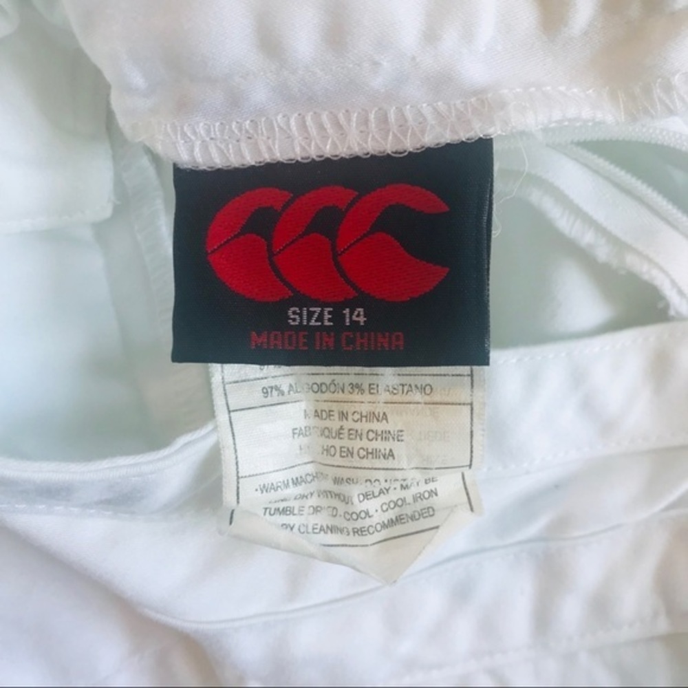 Canterbury of New Zealand Straight Skirt GUC White - Picture 4 of 5